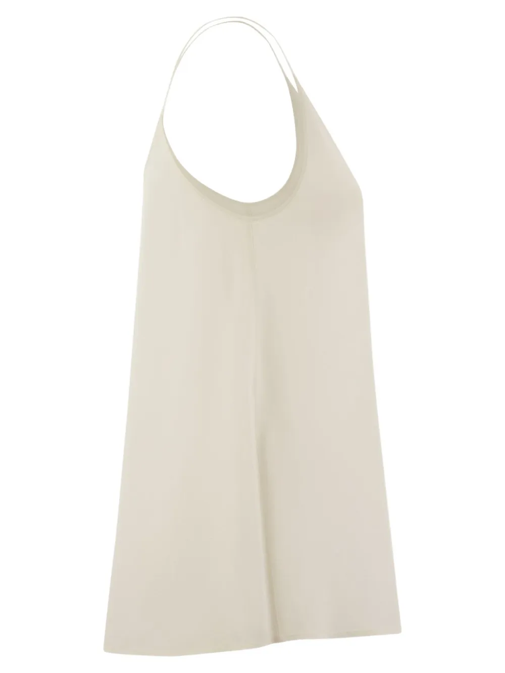 Shoulder-Strap U-Neck Top