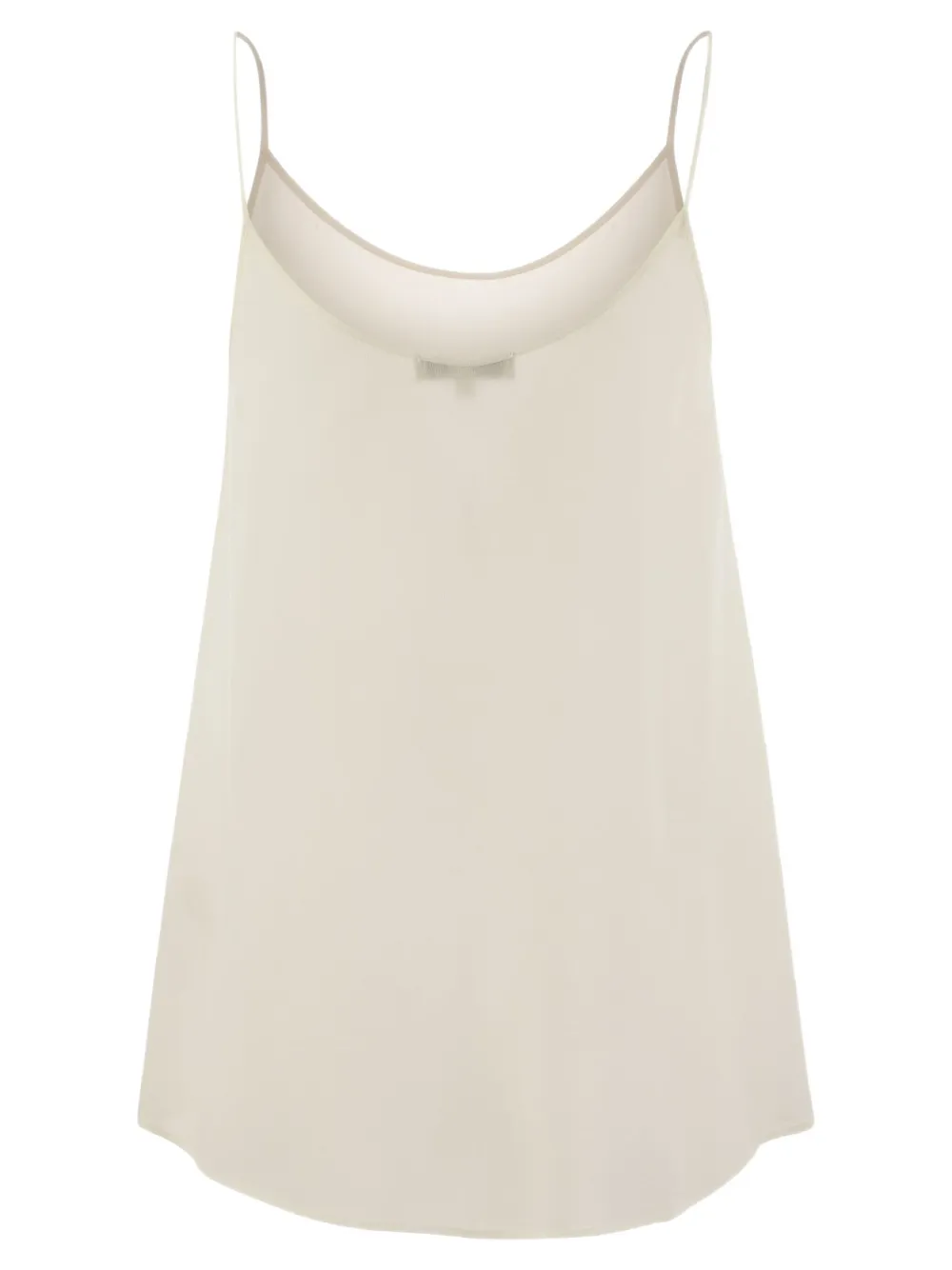 Shoulder-Strap U-Neck Top