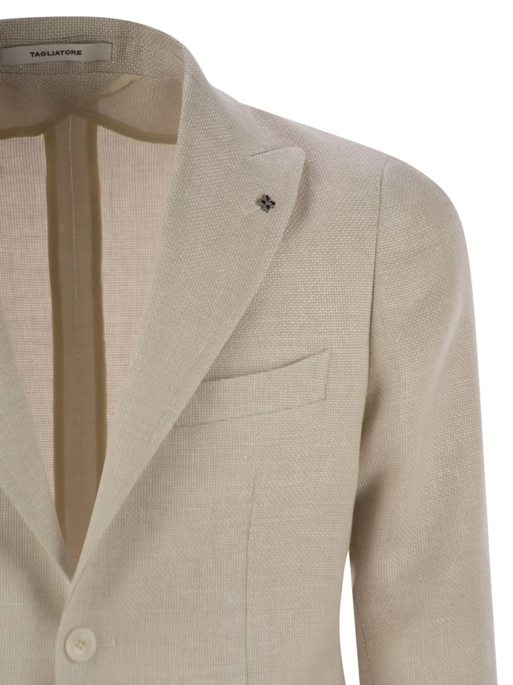 Tagliatore Two-button Patch-pockets Blazer In Neutral