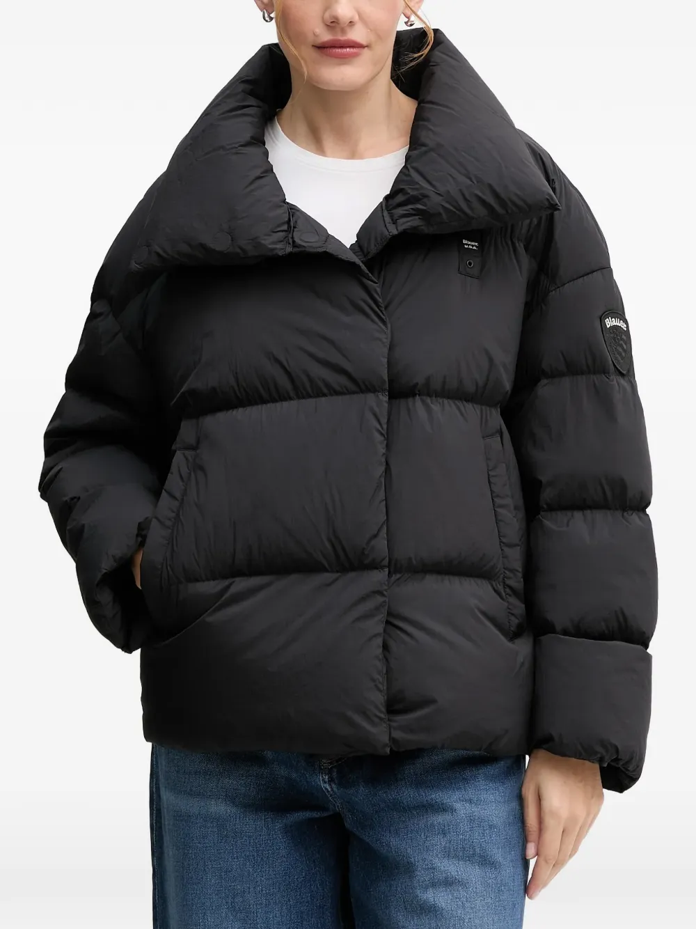 Blauer padded jacket - Nero