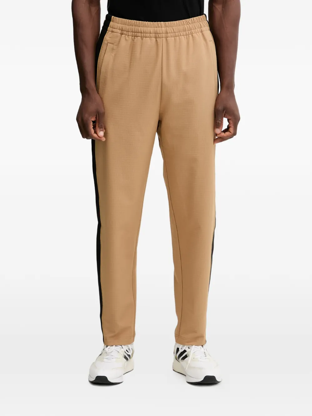 Side-Stripe Zip-Up Tracksuit