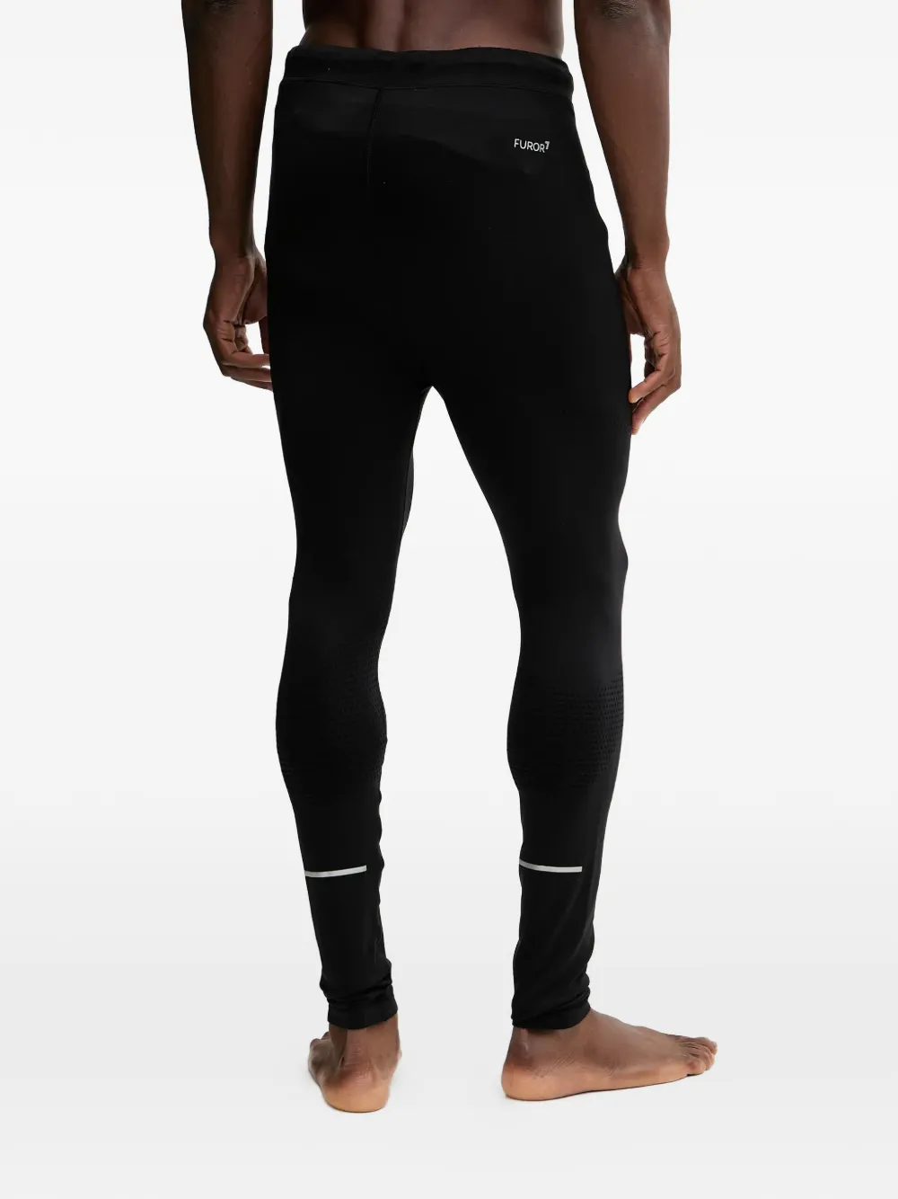 Ea7 Emporio Armani logo detail leggings - Zwart