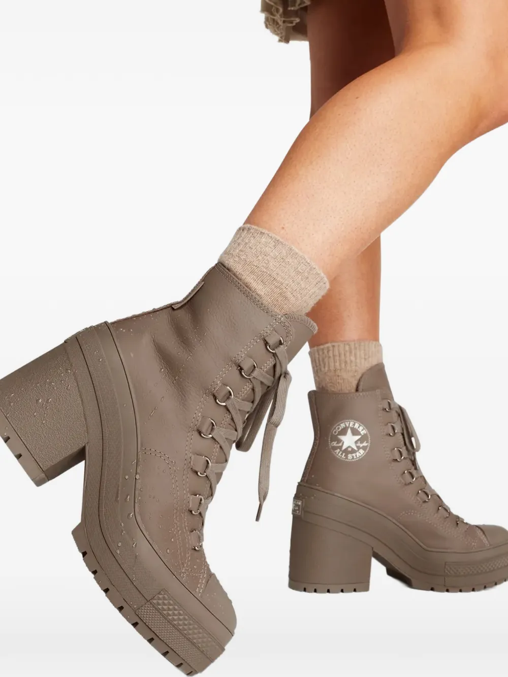 Converse Chuck 70 lace-up block-heel boots Bruin