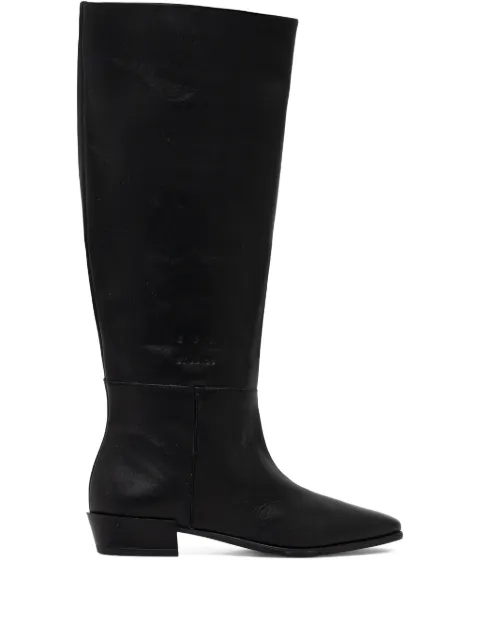 Copenhagen pointed-toe knee-high boots