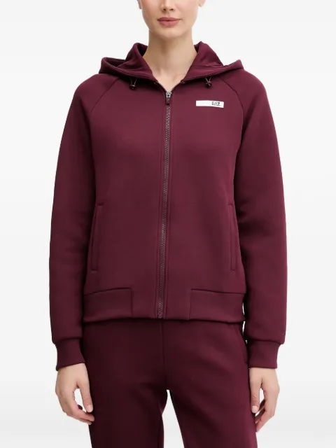 Ea7 Emporio Armani zip hooded top
