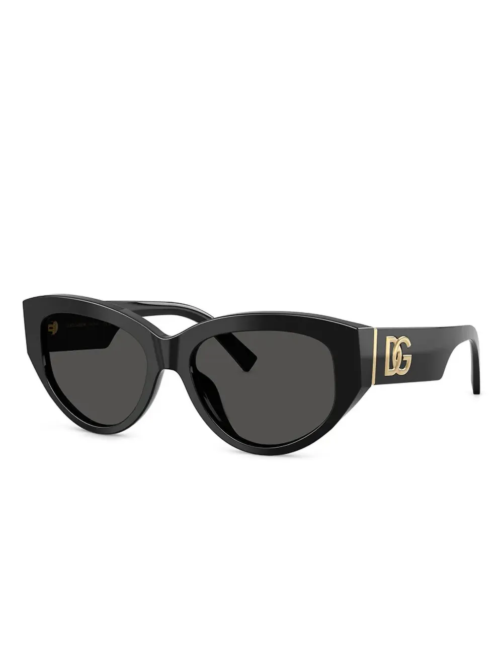 Dolce & Gabbana Eyewear logo-detail sunglasses - Zwart