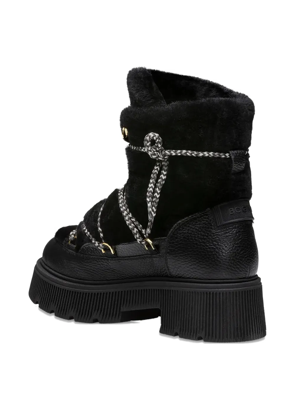 BOGNER fur trim lace-up boots | Ankle Boots | Image 2