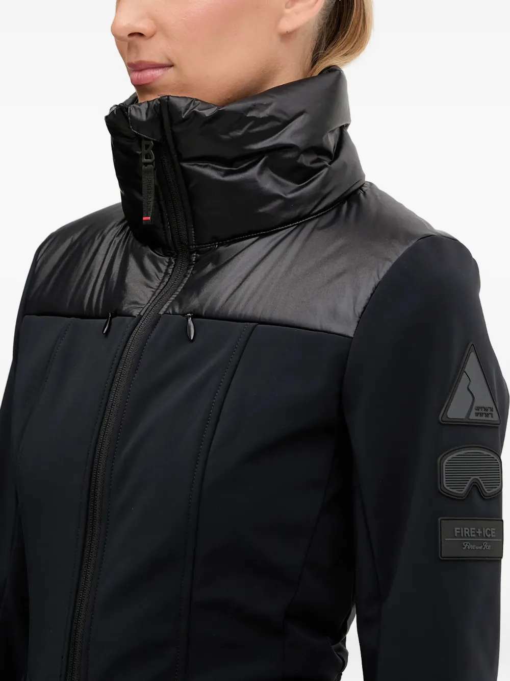 BOGNER FIRE+ICE Zea skipak met vlakken Zwart