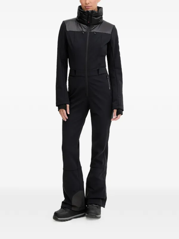 BOGNER FIRE+ICEのスキーウェアXL(上) BOGNER FIRE+ICE Zea Panelled Ski Suit | Black | FARFETCH