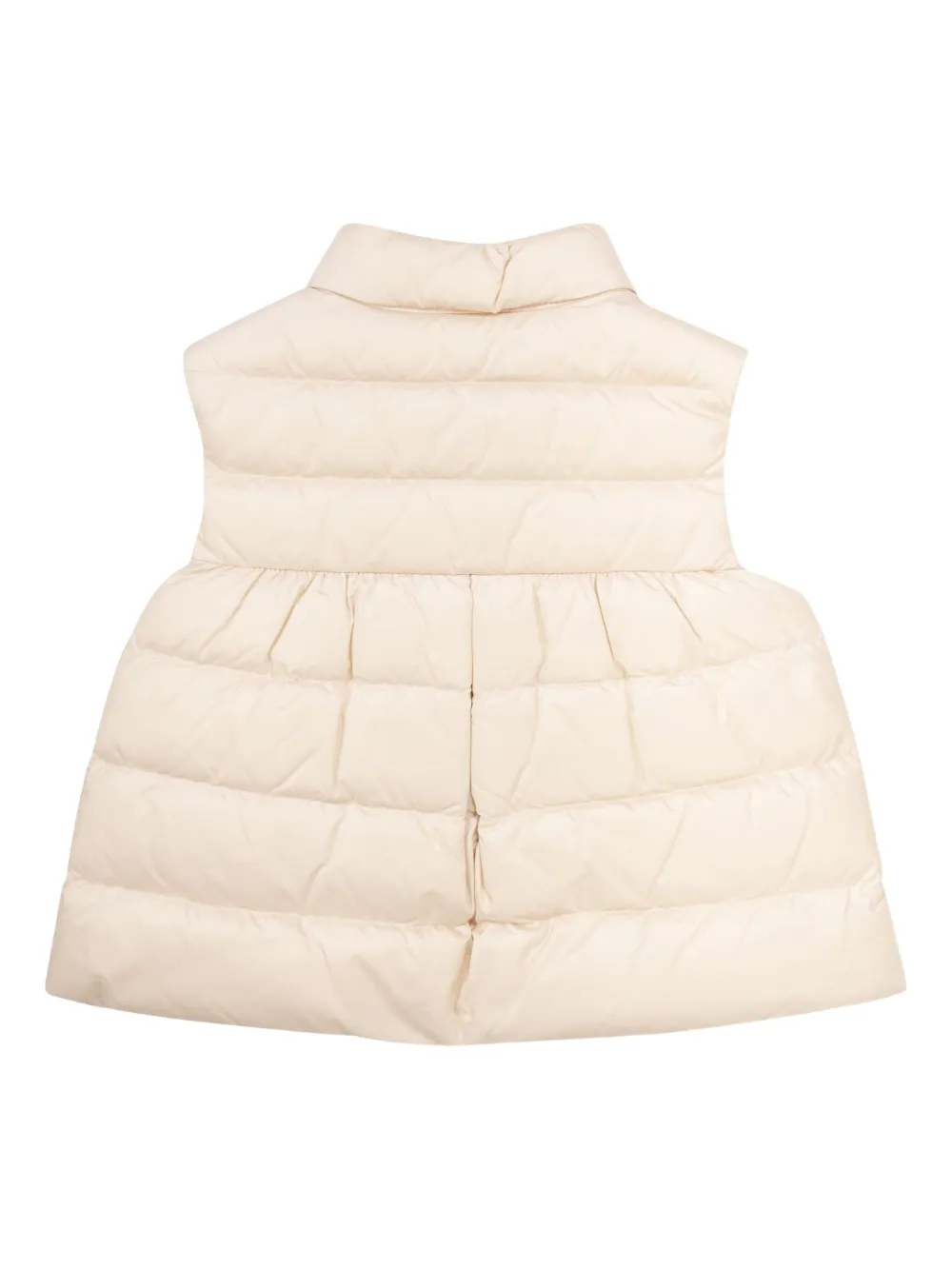Moncler Enfant Hiva gewatteerde bodywarmer - Beige