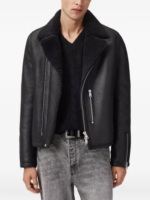 AllSaints Correz zip-fastening jacket