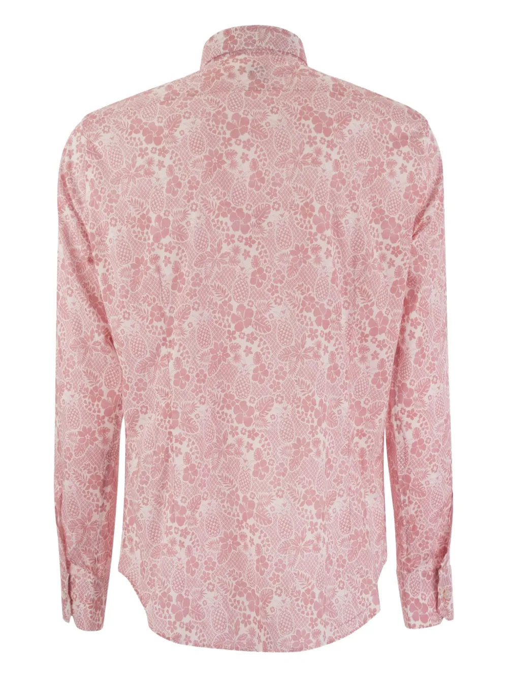  Fedeli Printed Shirt - Pink 