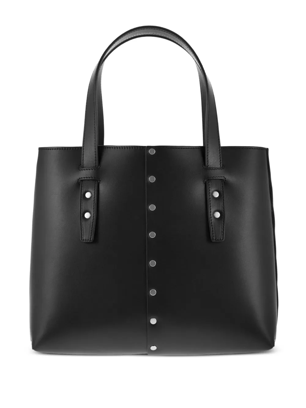 Fabiana Filippi Tote Bag mit Nieten - Schwarz
