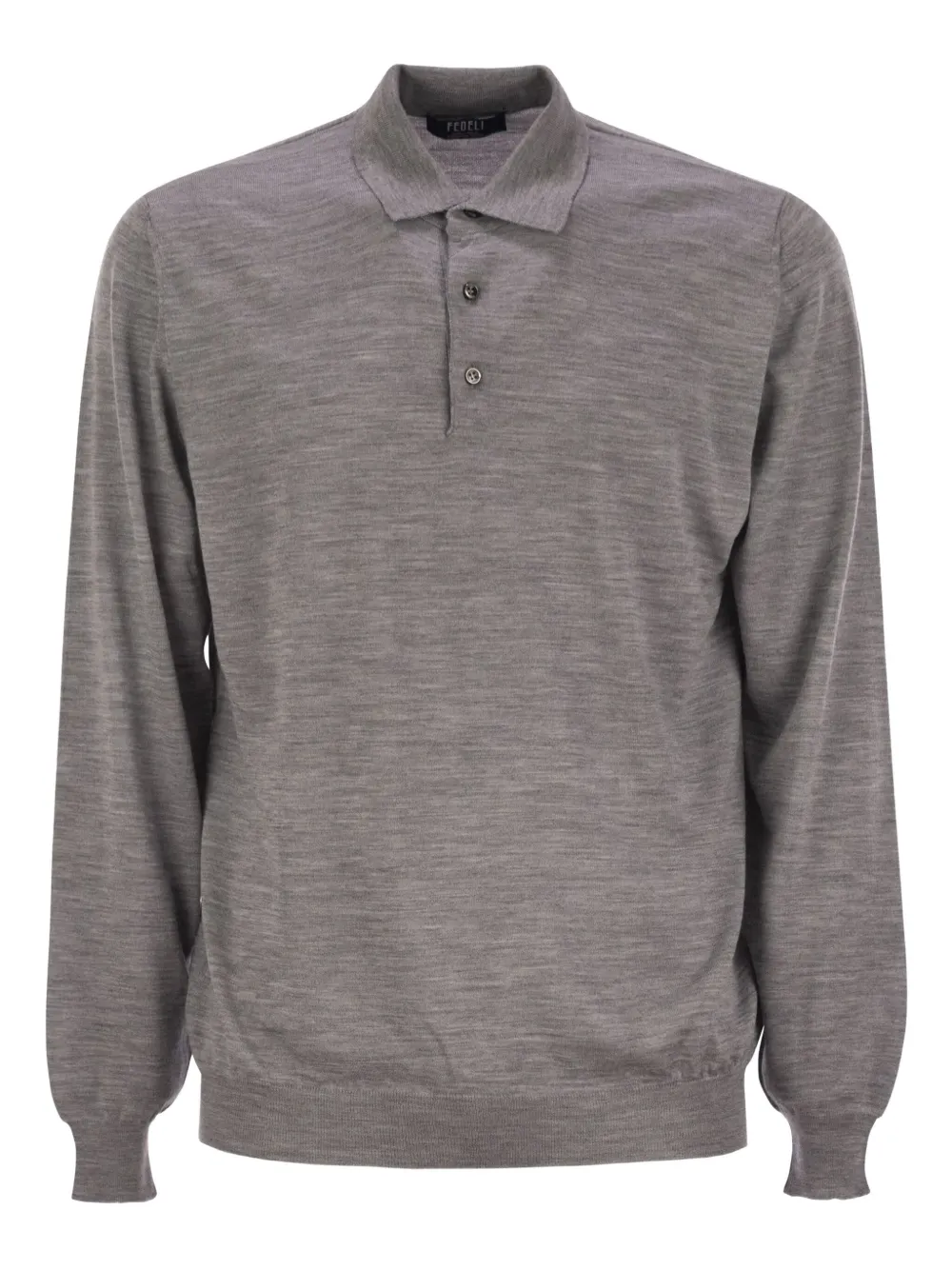 Fedeli Polo con tre bottoni - Grigio