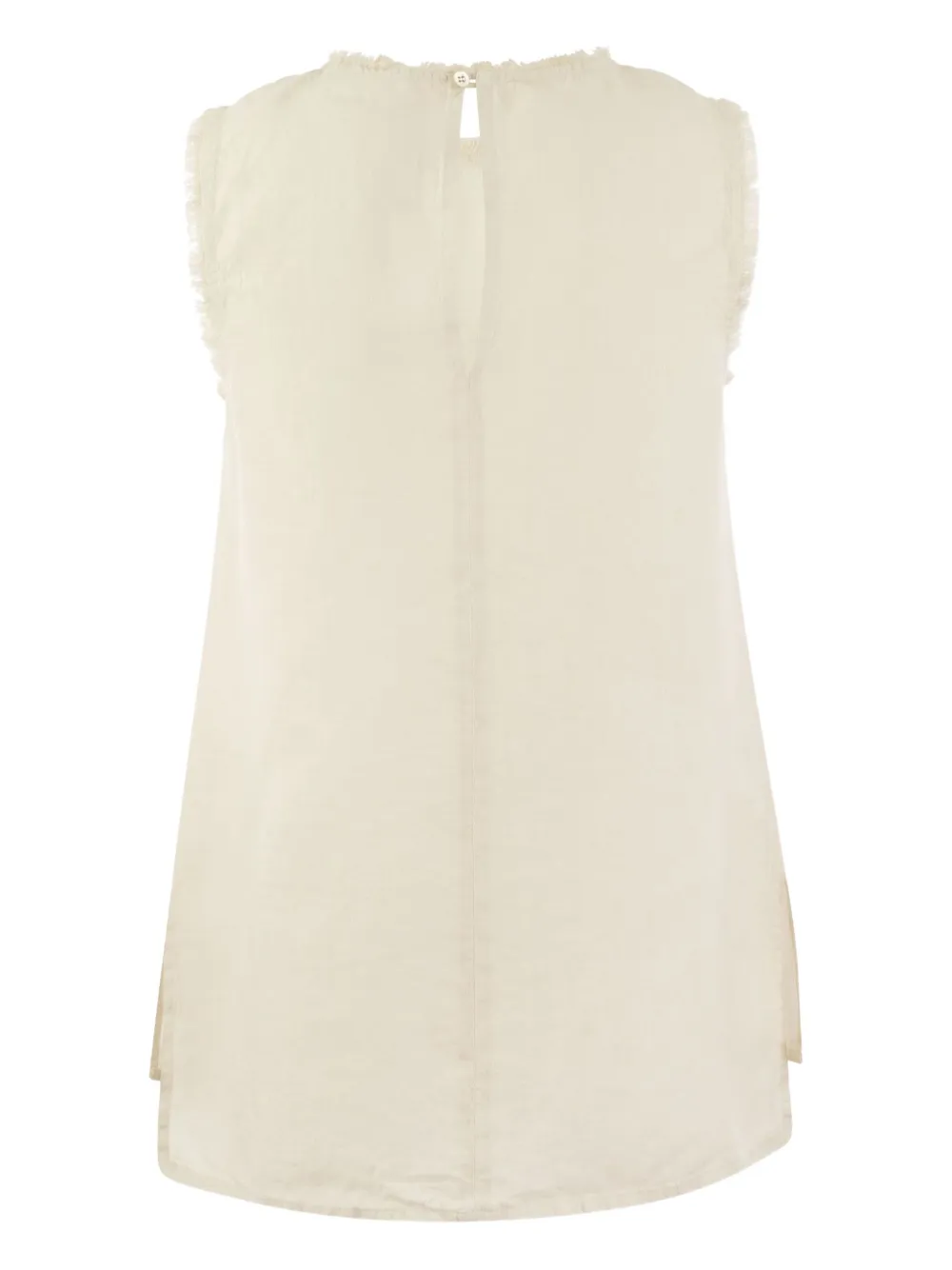  Peserico Linen Top - Neutrals 