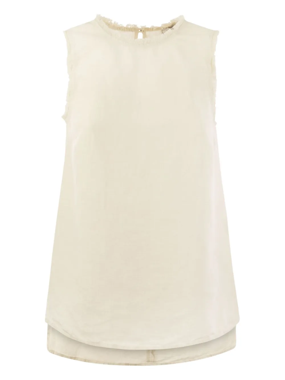 Peserico Top in lino - Toni neutri