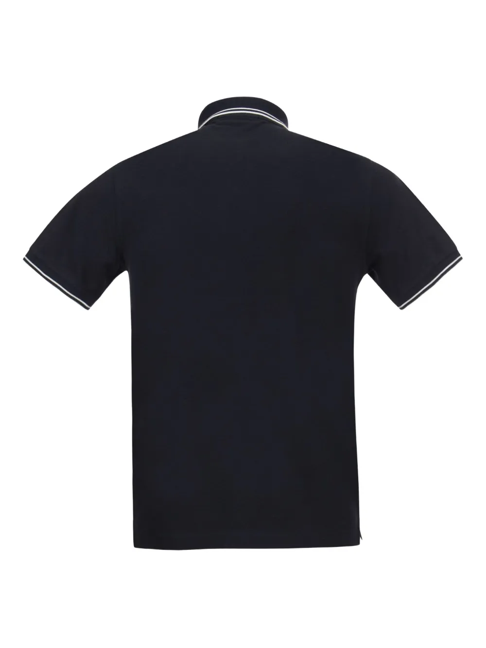 Stone Island Poloshirt met logopatch - Blauw