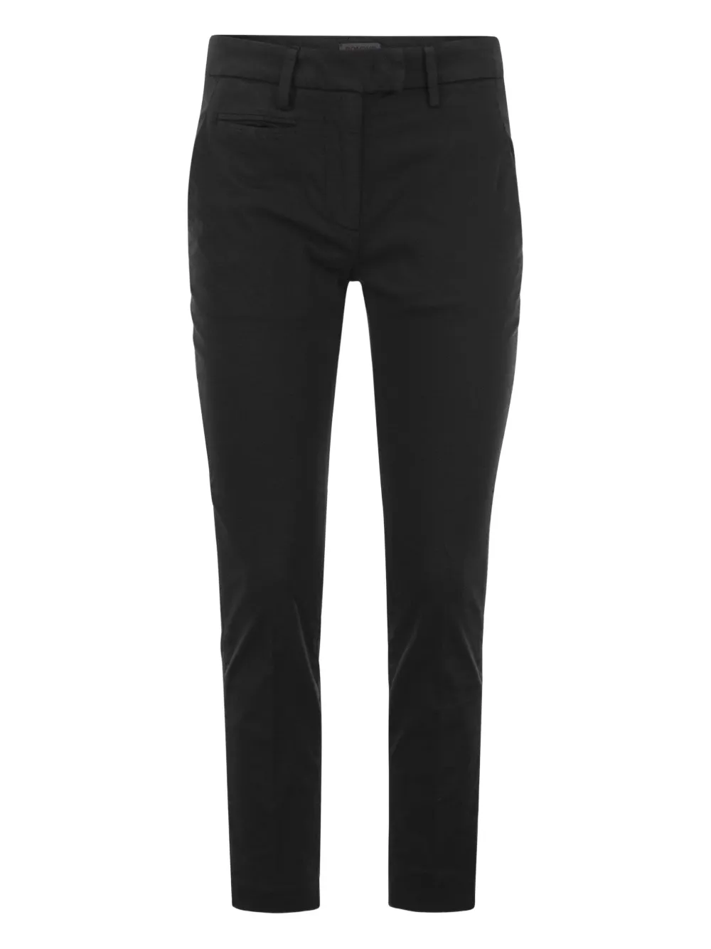 DONDUP Pantaloni Perfect con logo - Nero