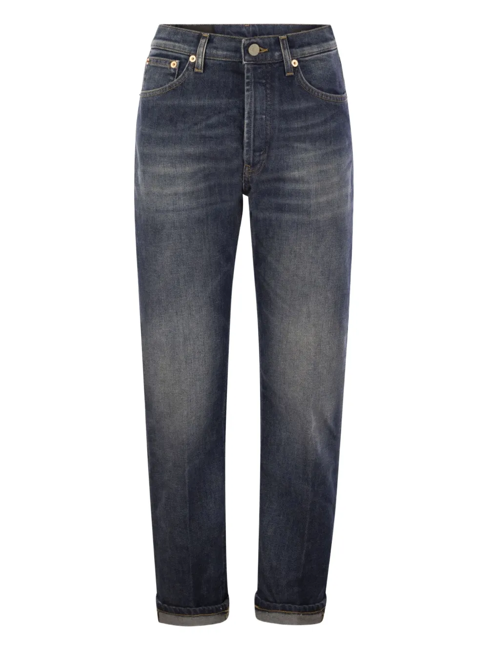 DONDUP Pantaloni Icon con cinque tasche - Blu