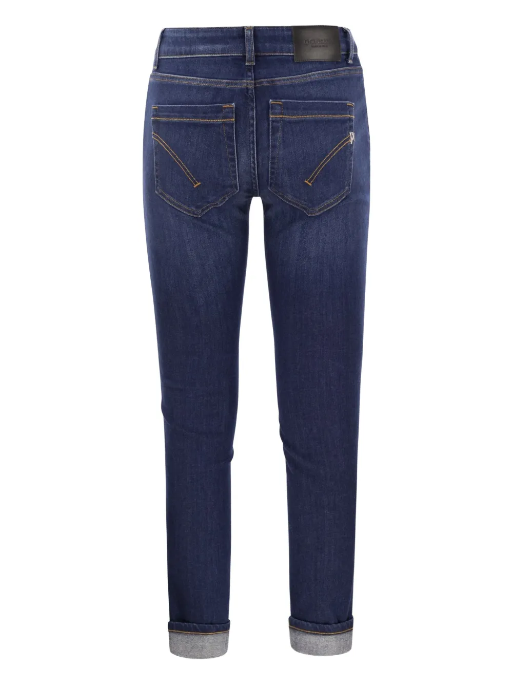 DONDUP Monroe jeans met toelopende pijpen Blauw