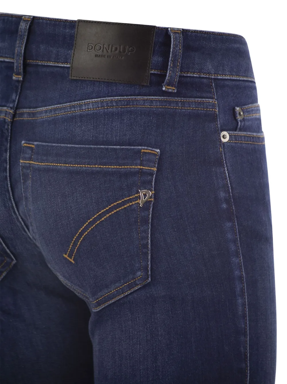 DONDUP Monroe jeans met toelopende pijpen Blauw