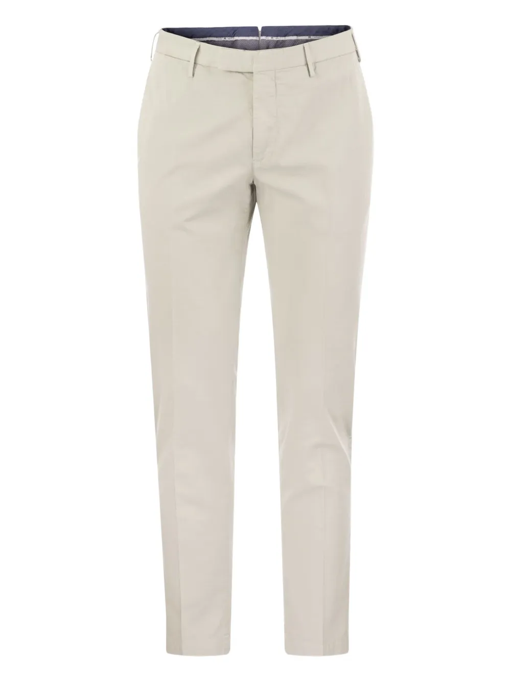 Pt Torino Flat-bellied Trousers In Neutral