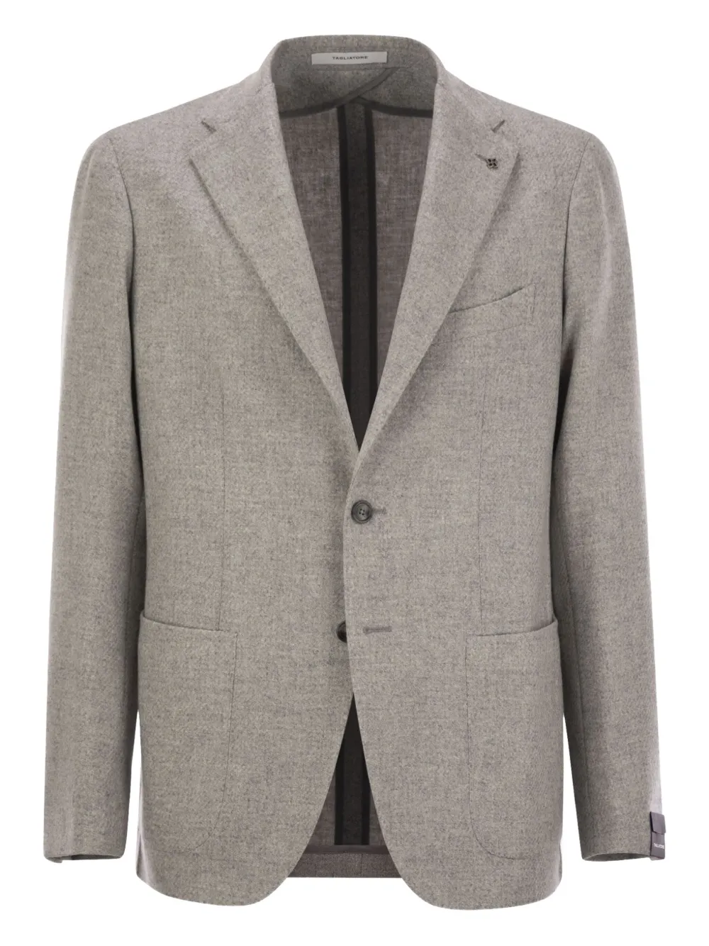 Tagliatore button-fastening jacket - Grey