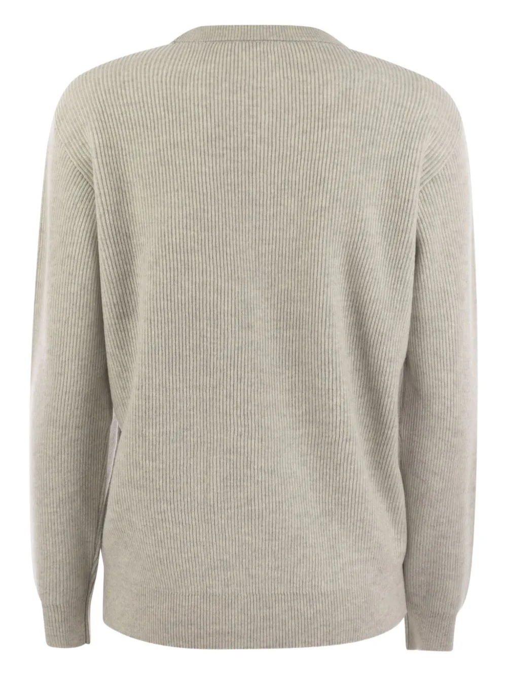 Brunello Cucinelli suéter de cachemira tejido de canalé | Suéteres | Image 2