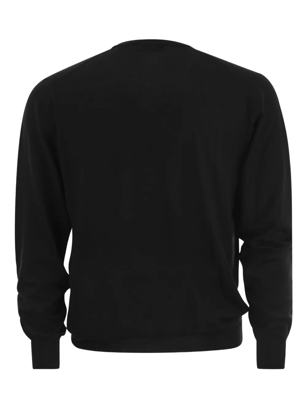 Fedeli Trui met ronde hals - Zwart