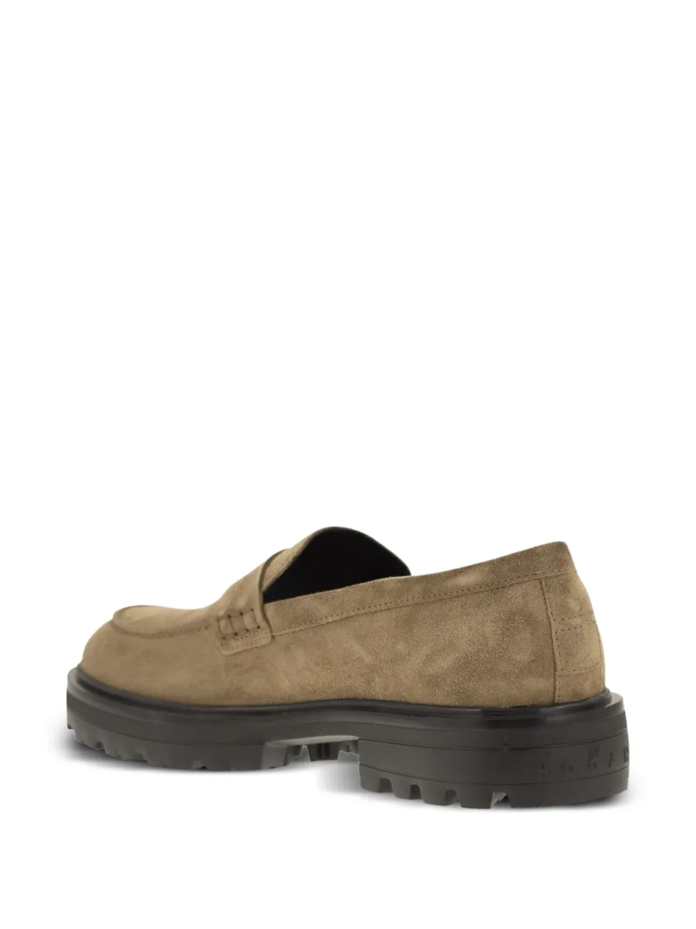 Hogan H673 loafers met chunky zool Beige