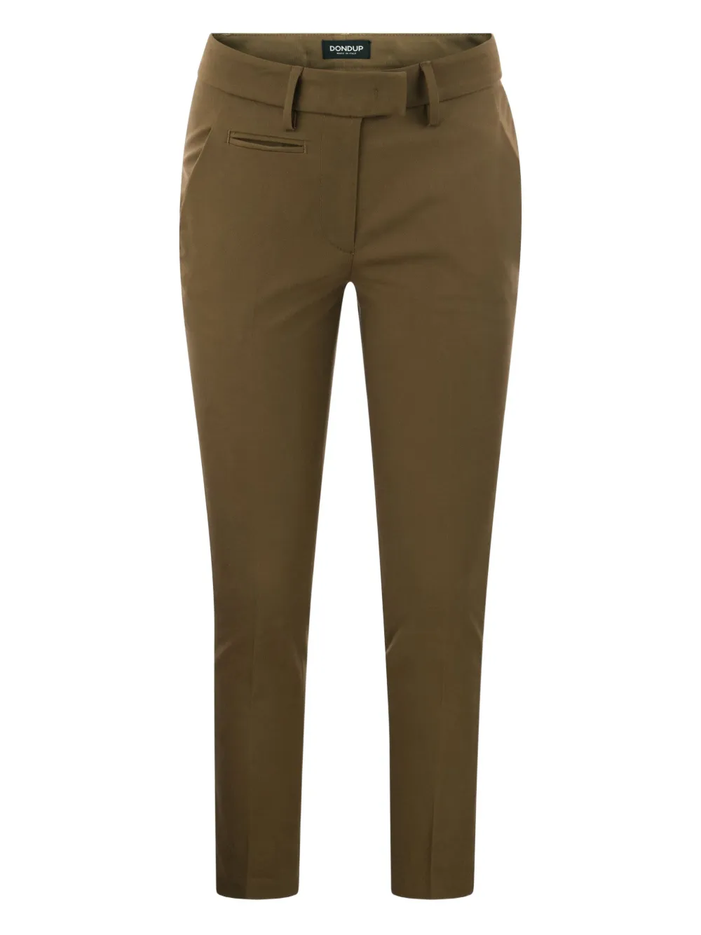 DONDUP Pantaloni con passanti - Verde