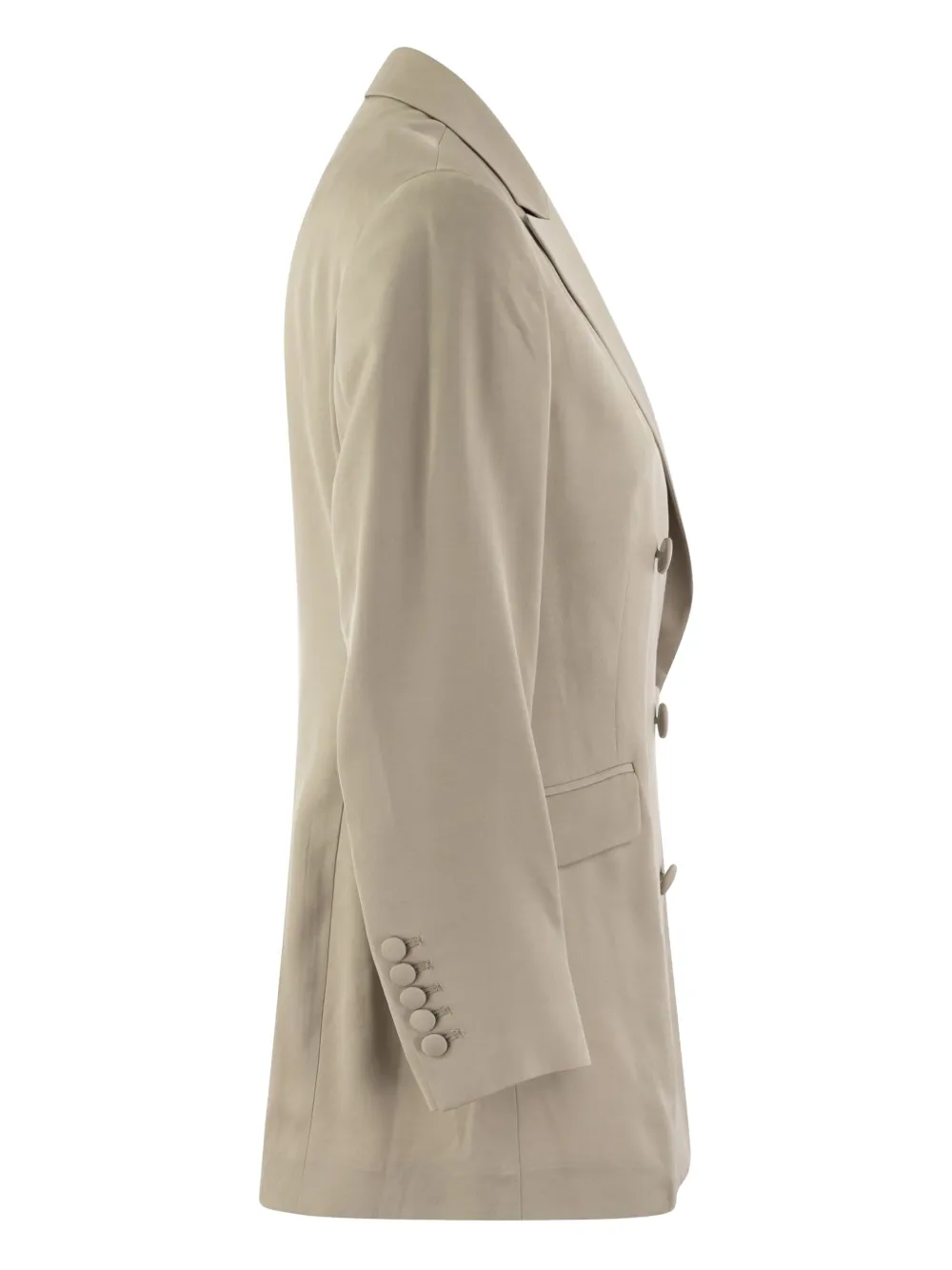  Saulina Anita Double-breasted Blazer - Neutrals 
