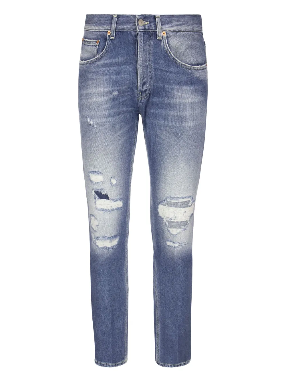 DONDUP Jeans Dian con cinque tasche - Blu