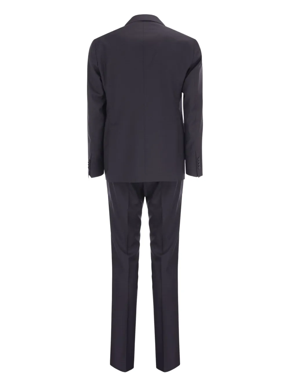 Tagliatore Single-breasted Wool Suit In Multi