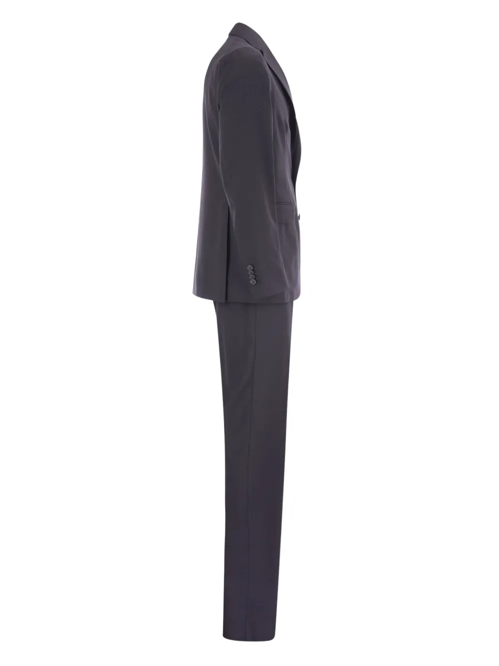 Tagliatore Single-breasted Wool Suit In Multi