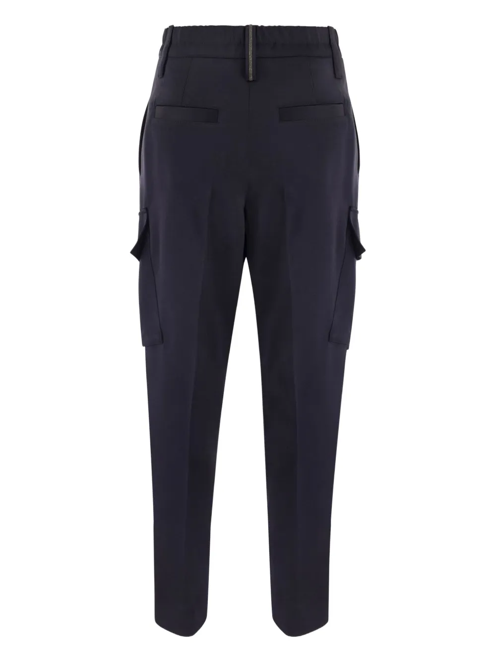 Brunello Cucinelli Drawstring-fastening Cargo Pants In Blue