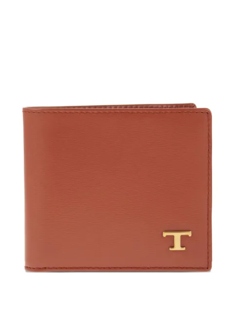Tod's  logo-detail leather card holder