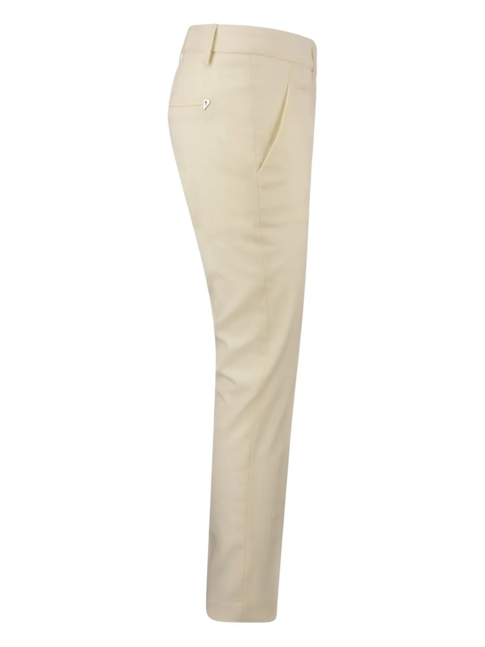 DONDUP Broek met logo Beige