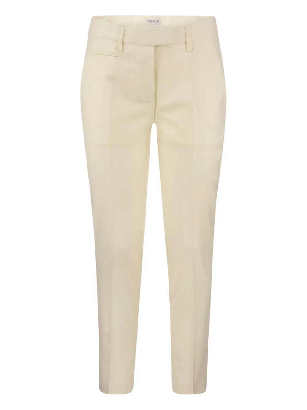 DONDUP Pantaloni Perfect con logo - Toni neutri