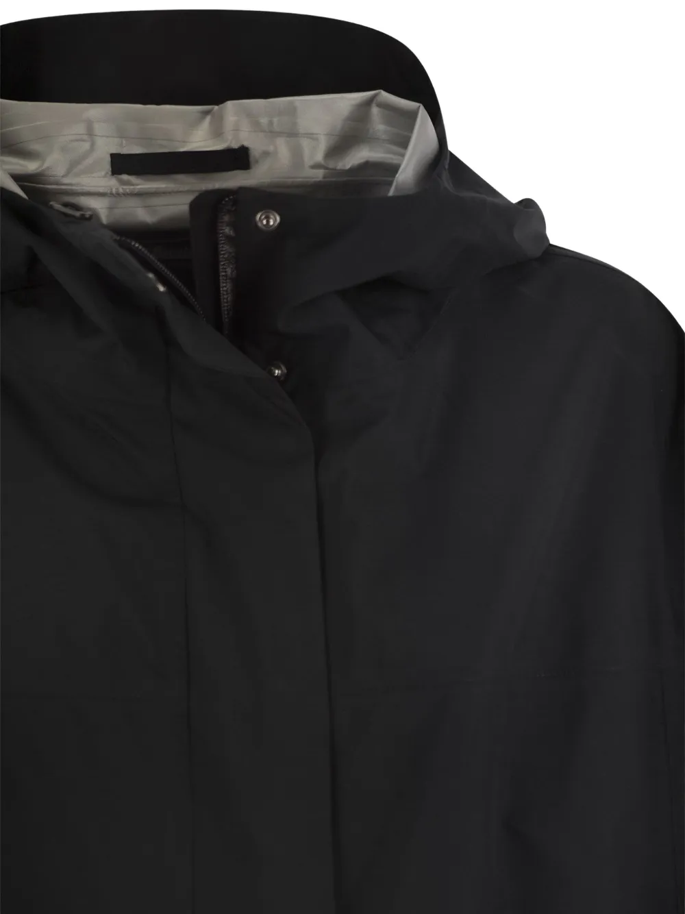 Herno Laminar jack met capuchon Zwart