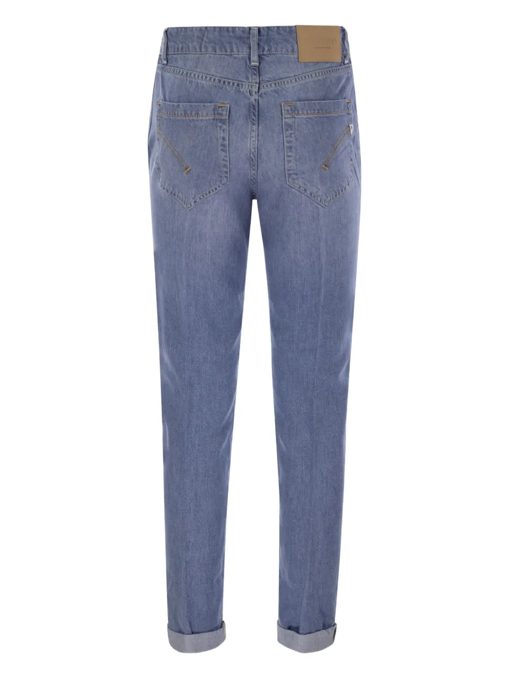 DONDUP Koons verfraaide jeans met vijf zakken - Blauw