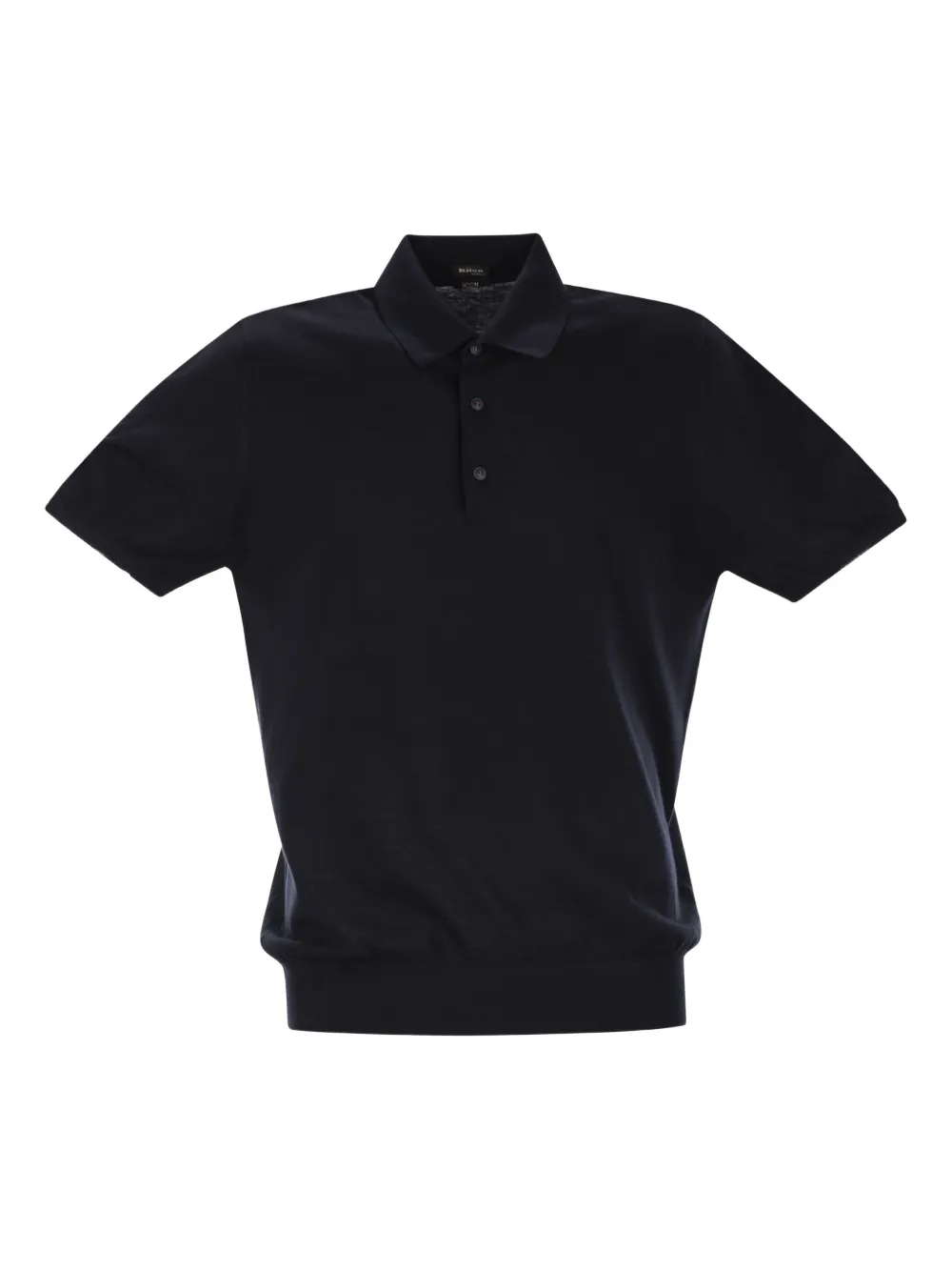 Kiton Polo a maniche corte - Nero