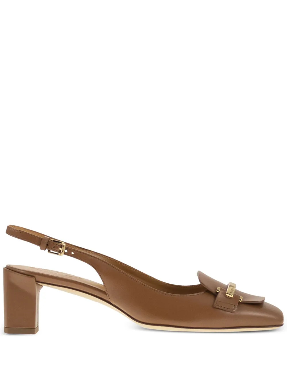 Tod's Leren pumps Bruin