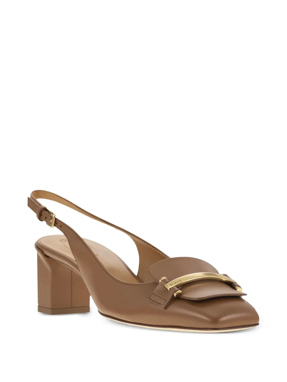 Tod's Leren pumps Bruin