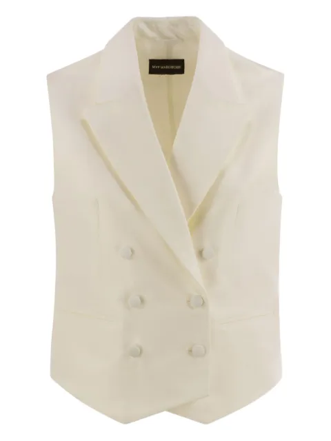 mvp wardrobe double-breasted waistcoat