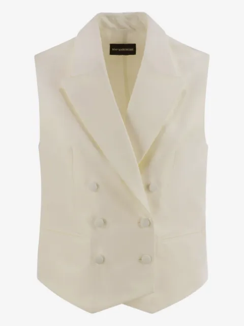 mvp wardrobe double-breasted waistcoat