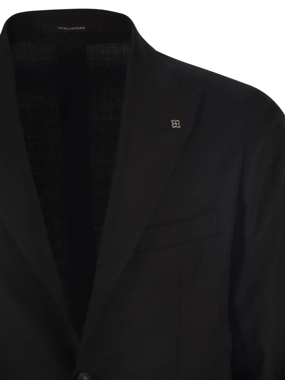 Tagliatore Derrick wollen blazer Zwart