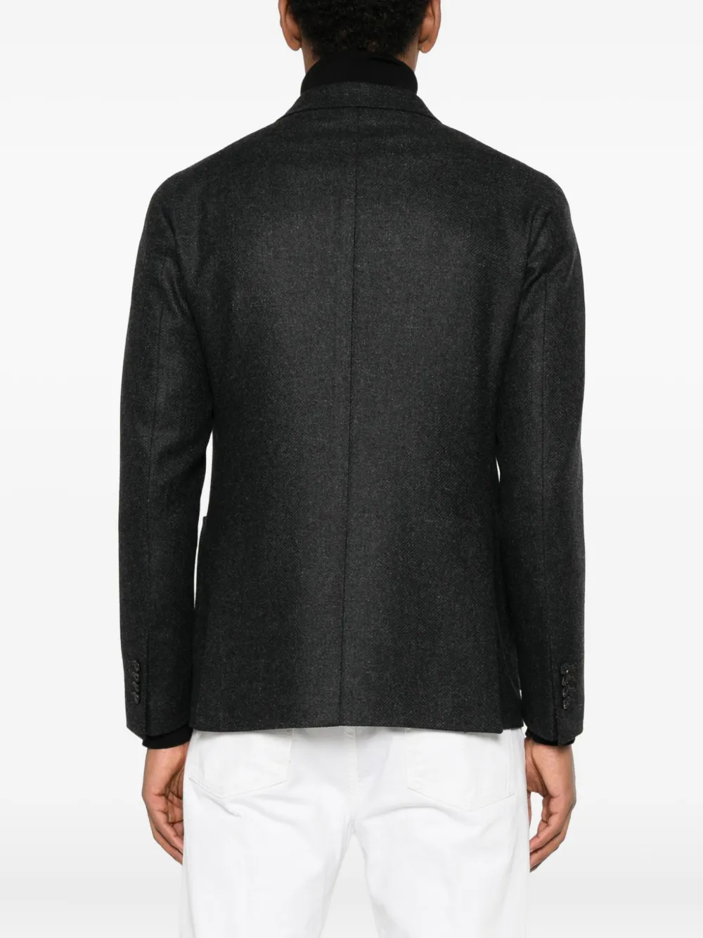 Tagliatore Jack met dubbele rij knopen en zak Grijs