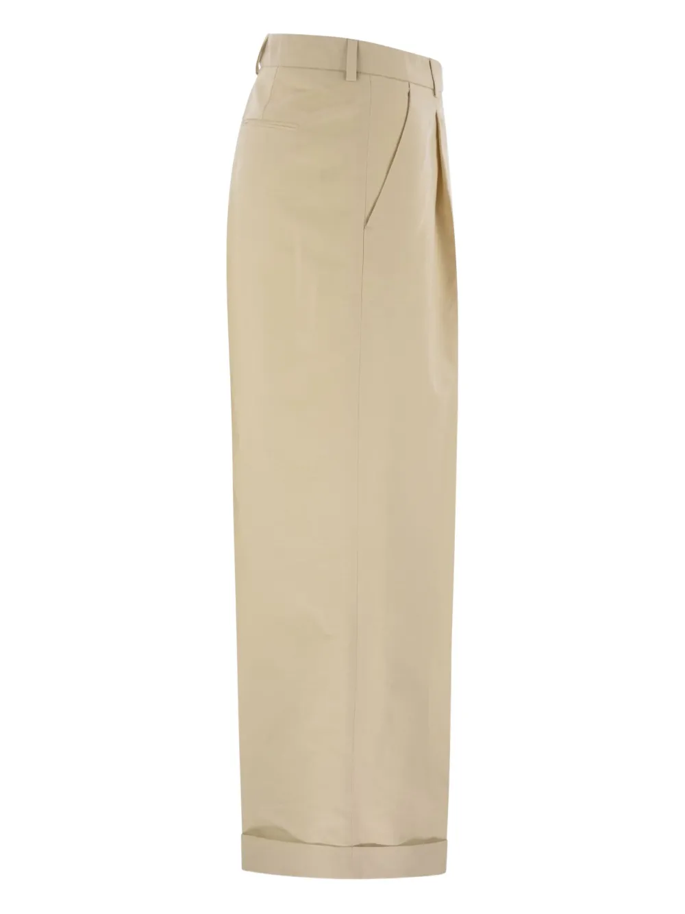 Pt Torino Anna Pleated Trousers - Neutrals 