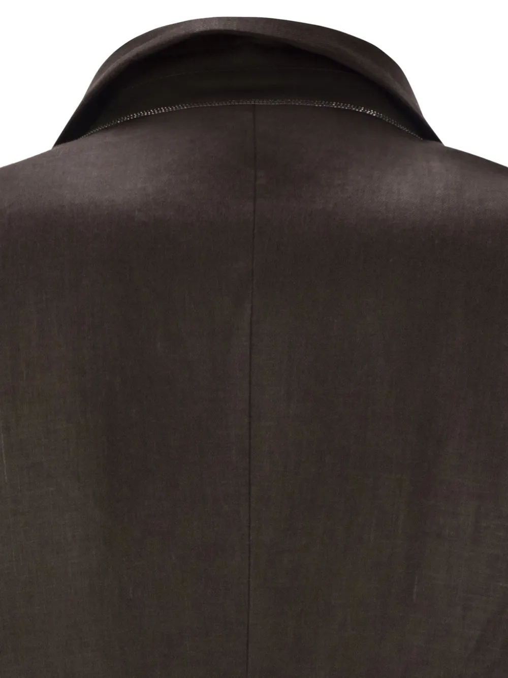 Brunello Cucinelli Blazer met dubbele rij knopen Bruin